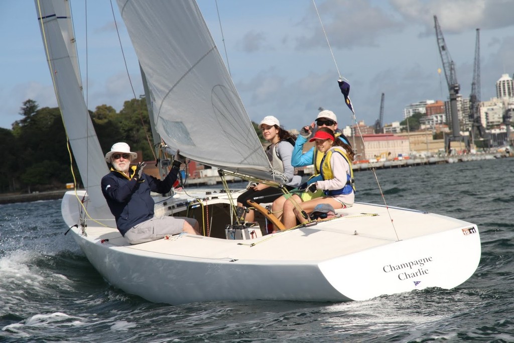 Champagne Charlie skipper Mike Thackray © David Brittain